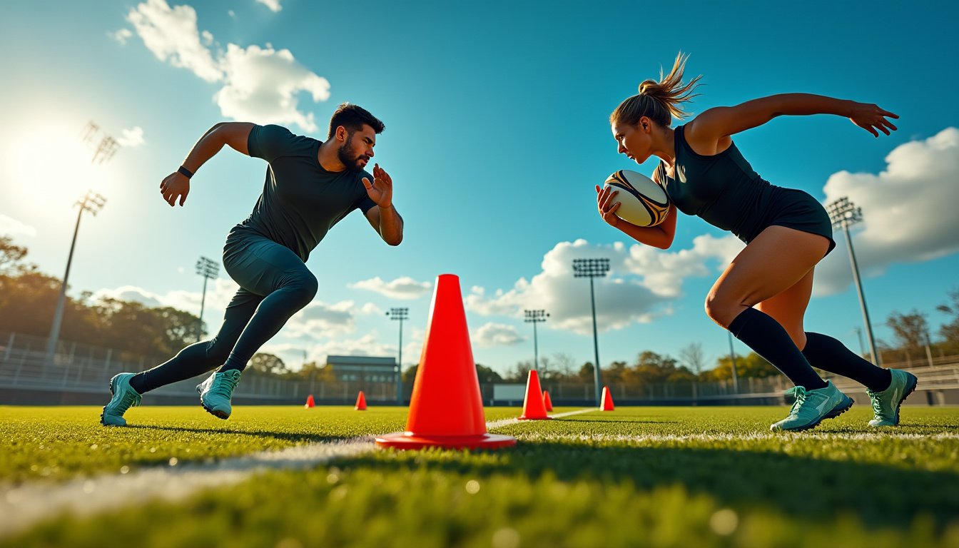 découvrez comment la préparation physique est essentielle pour exceller dans le football et le rugby. améliorez vos performances sportives, développez votre endurance et prévenez les blessures grâce à des méthodes d'entraînement adaptées.