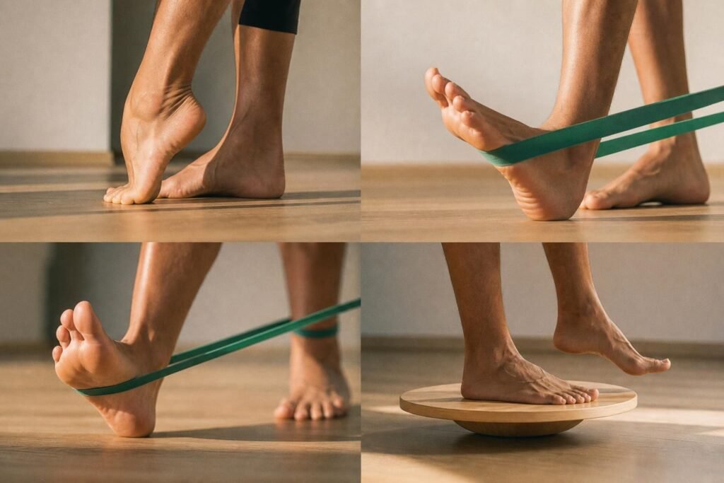 Renforcement musculaire des chevilles : exercices et programme