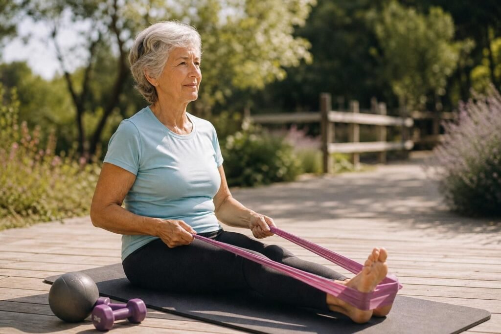 Muscler ses jambes après 60 ans : exercices adaptés et programme